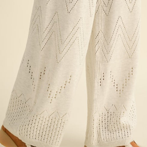 Women's Lounge Crochet Knitted Set